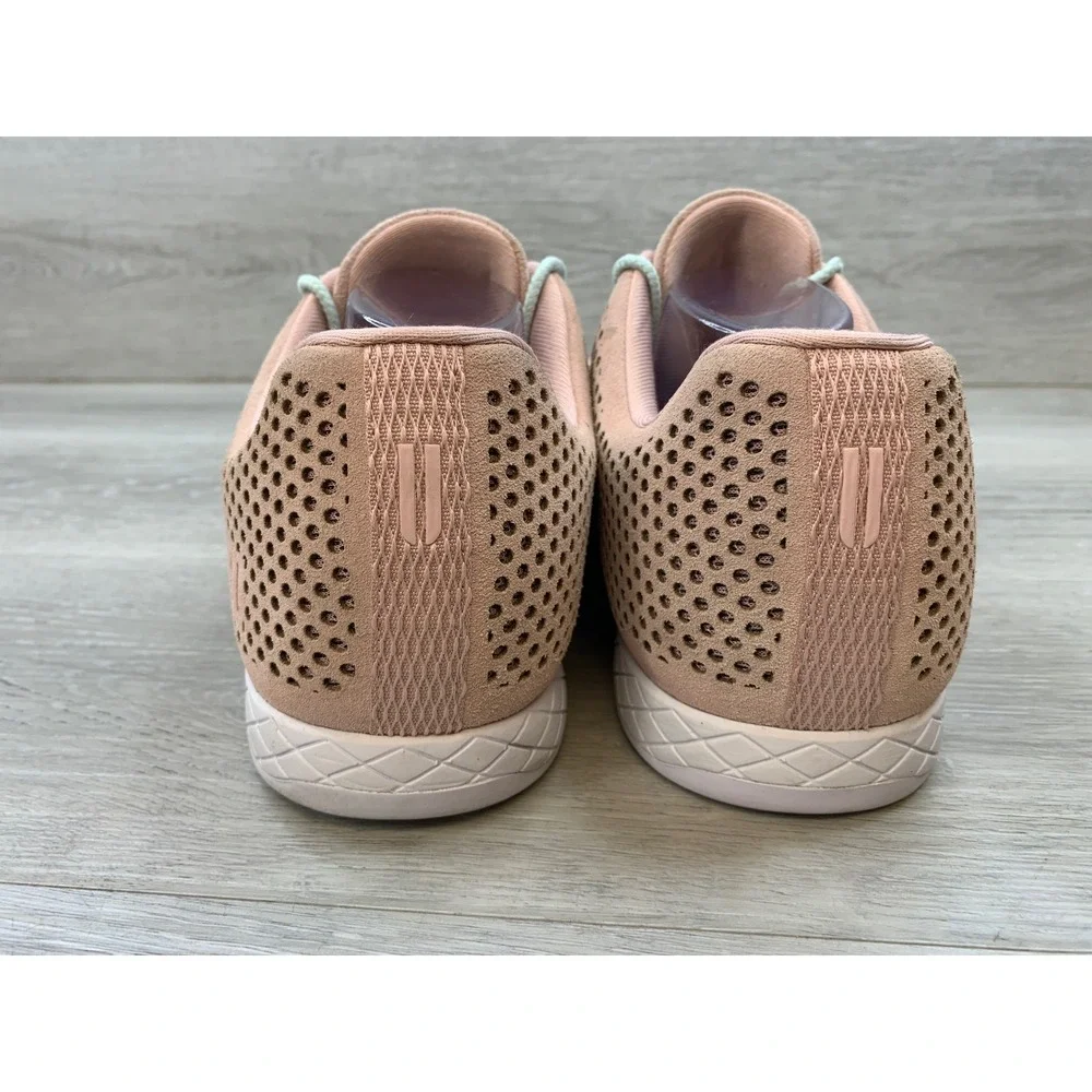NoBull Perforated Suede Trainers Pink Clay Men's 14 Training Athletic Shoes